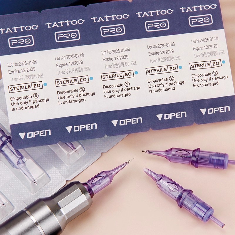 baoluan#New TATTOO Tattoo needle, color guide tube, ammeter, needle tip, tattoo machine needle tip, 