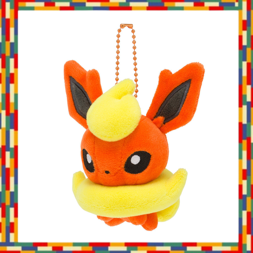 Pokémon Center Original Mochiri Mascot Pokémon Dolls Booster 12×10×8 (H×W×D: cm)