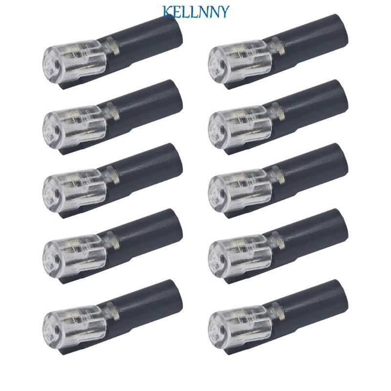 Kelln 10 ชิ้น Single Wire Plug-in Connector Wire Connect Terminals Connector Enduring
