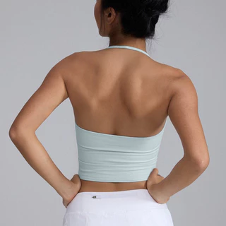 【LASYYOGA】Sports Bra U-neck Halter กันกระแทกแห้งเร็วสบาย Slim Vest โยคะพิลาทิส