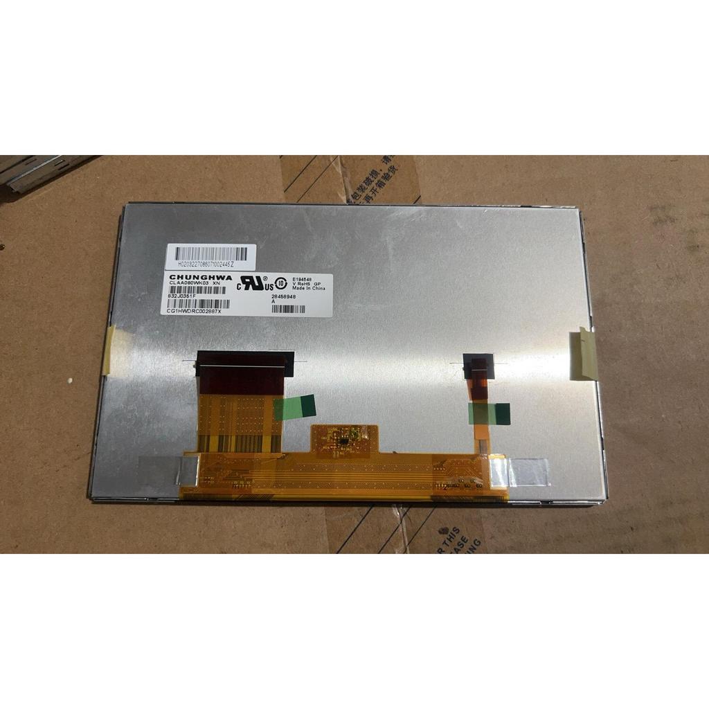 CLAA080WK03-XN/จีน 27 ซม. 60pin รถนําทางจอแสดงผลเดิมหน้าจอภายใน