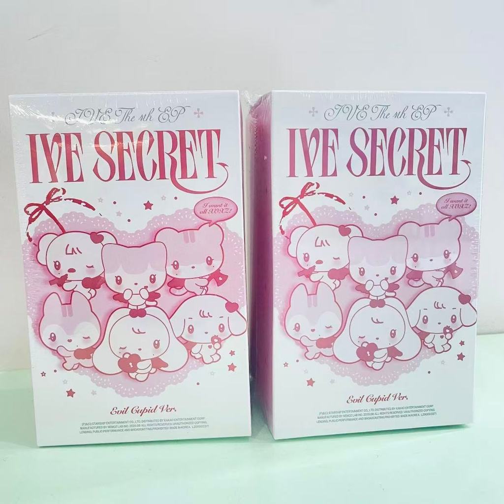 Ive Mini 4 ตุ๊กตา Zhang Yuanying Anyou Real Gold ตุ๊กตาฤดูใบไม้ร่วงยี่ห้อใหม่ยังไม่ได้เปิด