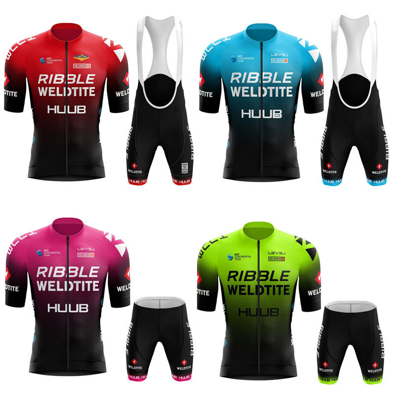 HUUB ใหม่ Pro ทีม Breathable ฤดูร้อนขี่จักรยาน Jersey ชุด Ciclismo เสื้อผ้าจักรยานเสื้อชุดจักรยาน Bib กางเกงขาสั้น MTB Maillot Culotte