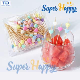 ไม้จิ้มค็อกเทลไม้ไผ่แบบใช้แล้วทิ้ง เหมาะสำหรับใช้เป็นไม้จิ้ม…