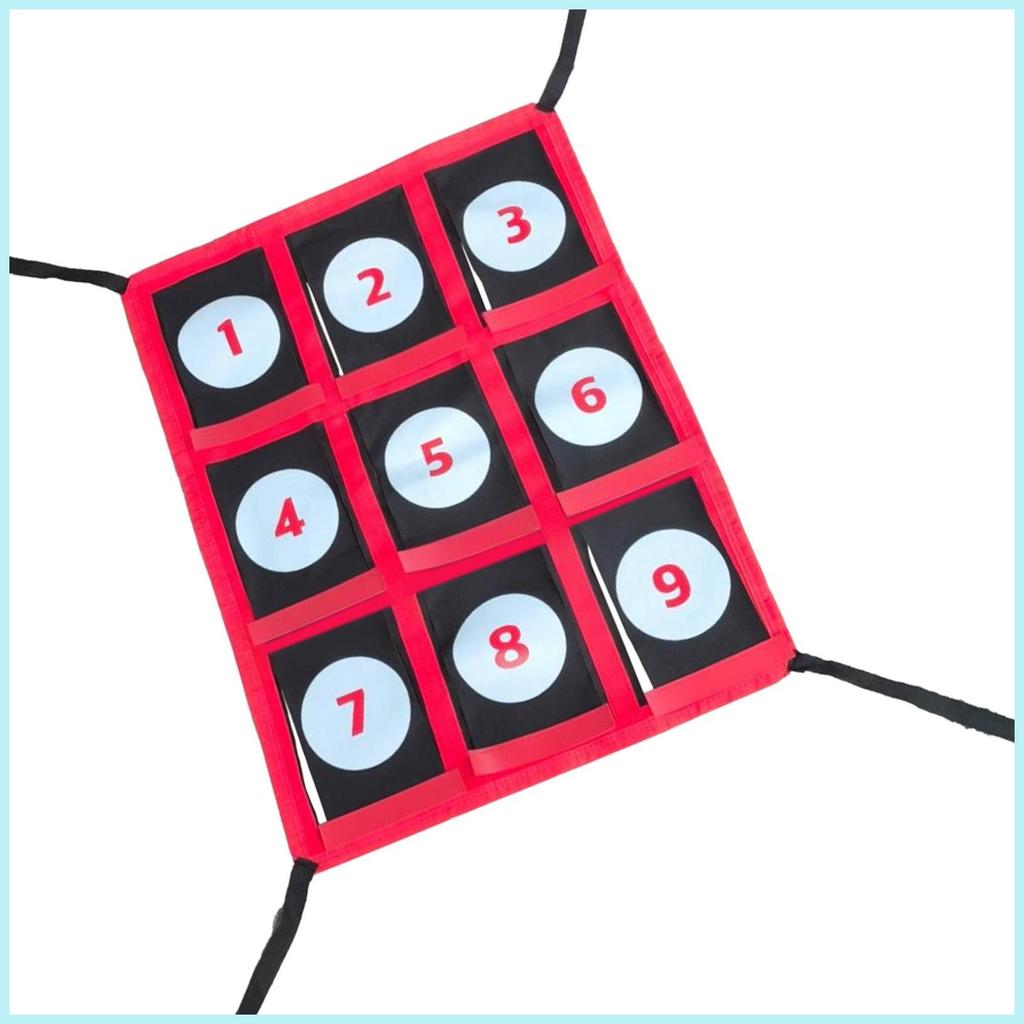 Baseball Strike Zone Target Softball Pitch Training Strike Zone 9-Hole Numbered Pitching Training Ai