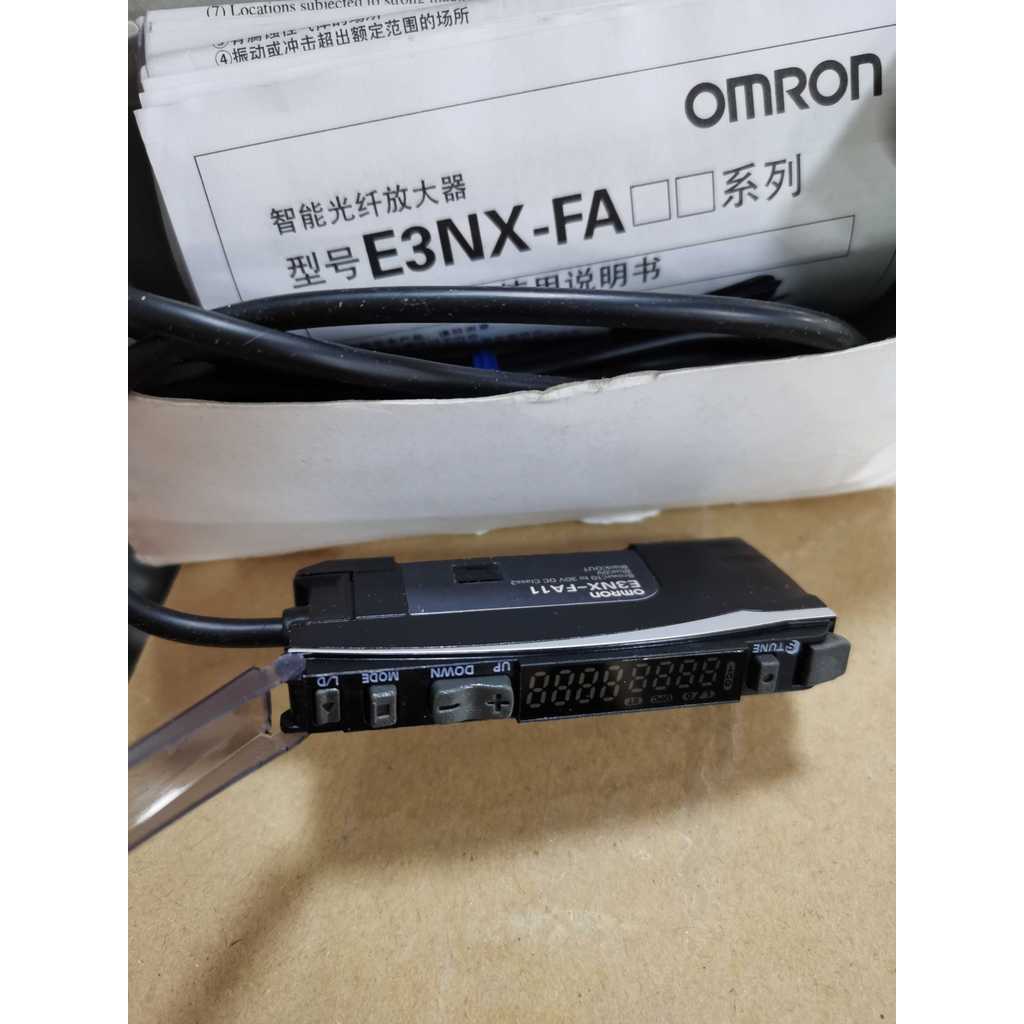 เครื่องขยายเสียงไฟเบอร์ออปติกของแท้ของแท้ของแท้ E3NX-FA11 E3NX-FA6 ร้านค้าทางกายภาพพร้อมสต็อกปลอมหนึ