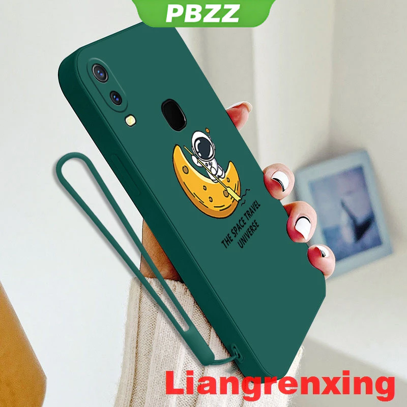 PBZZ เคส VIVO Y11 เคสโทรศัพท์ ซิลิโคนนิ่ม กันกระแทก ลายนักบินอวกาศ สําหรับ VIVO Y11 YTXJY01 น่ารัก ลายการ์ตูน กันกระแทก