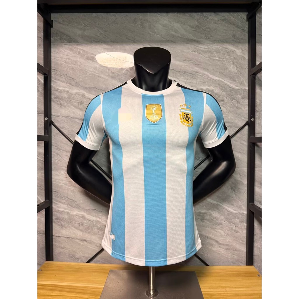 [Player Edition] 2026 Argentina Special Edition Short Sleeve Player Edition เสื้อยืดฟุตบอลผู้ชาย