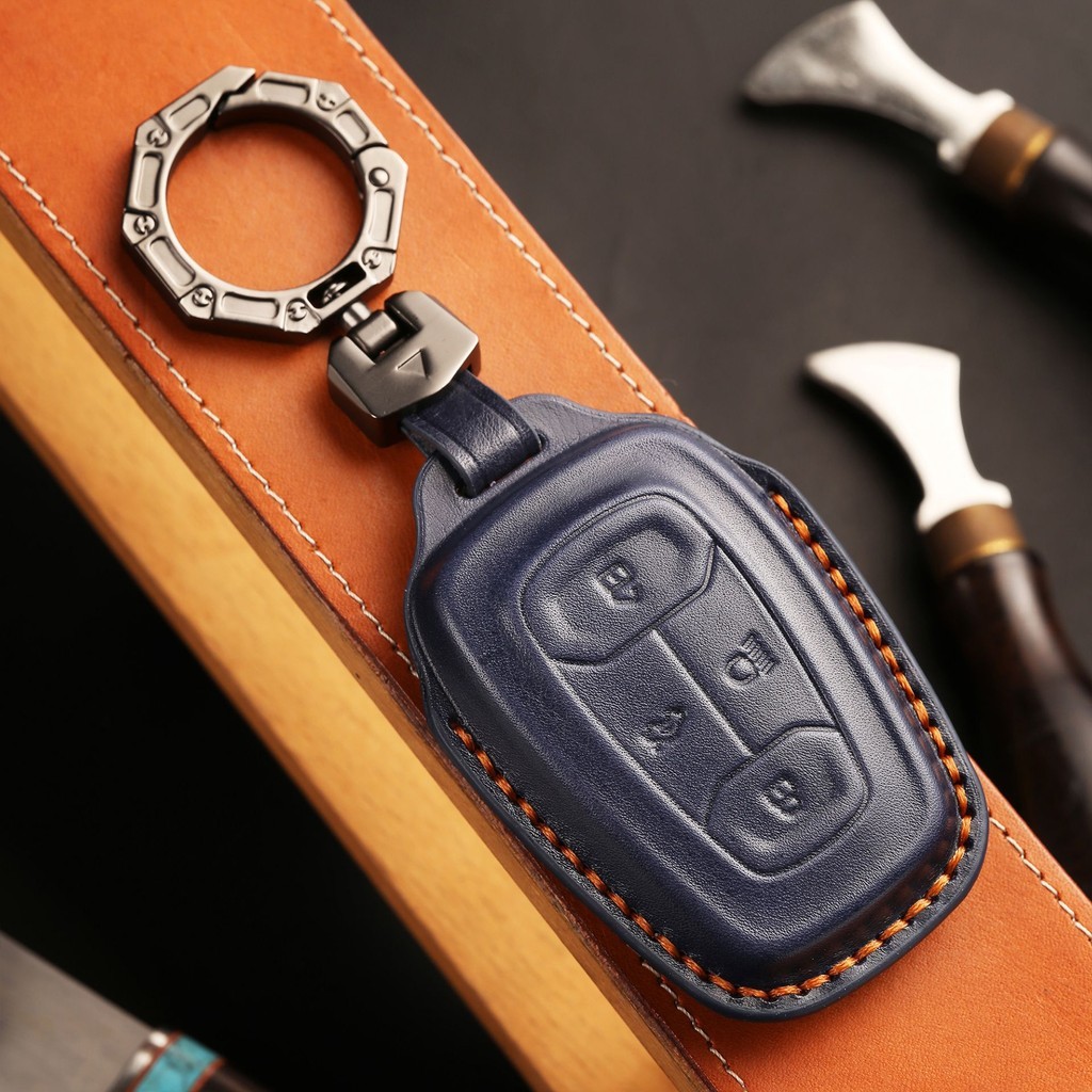 เหมาะสําหรับ TATA Nexon TATA Safari Key Cover Altroz Key Shell Indian Car Protection Bag คุณภาพสูงพร