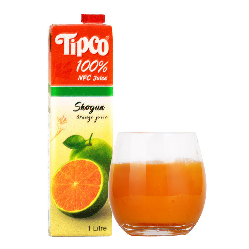 泰国 import Fruit Star TIPCO Fruit Seeds Seeds Seeds Seeds 1L/瓶汽นําเข้าน้ําผลไม้ Taibao TIPCO Pure
