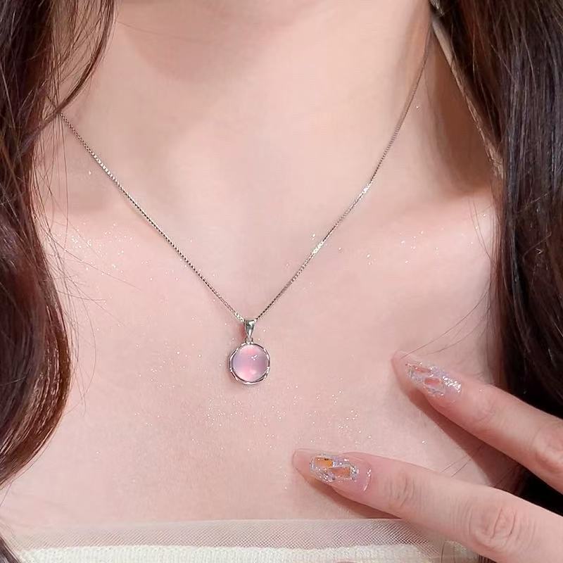 สร้อยคอจี้หิน มินิมอล พร้อมส่ง X053