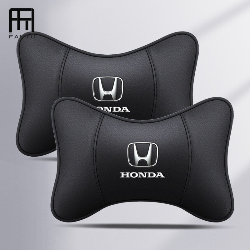 FANTUDZ หมอนรองคอเบาะรถยนต์ headrest สําหรับ city civic fc fd jazz brv crv hrv หมอนรองคอรถยนต์