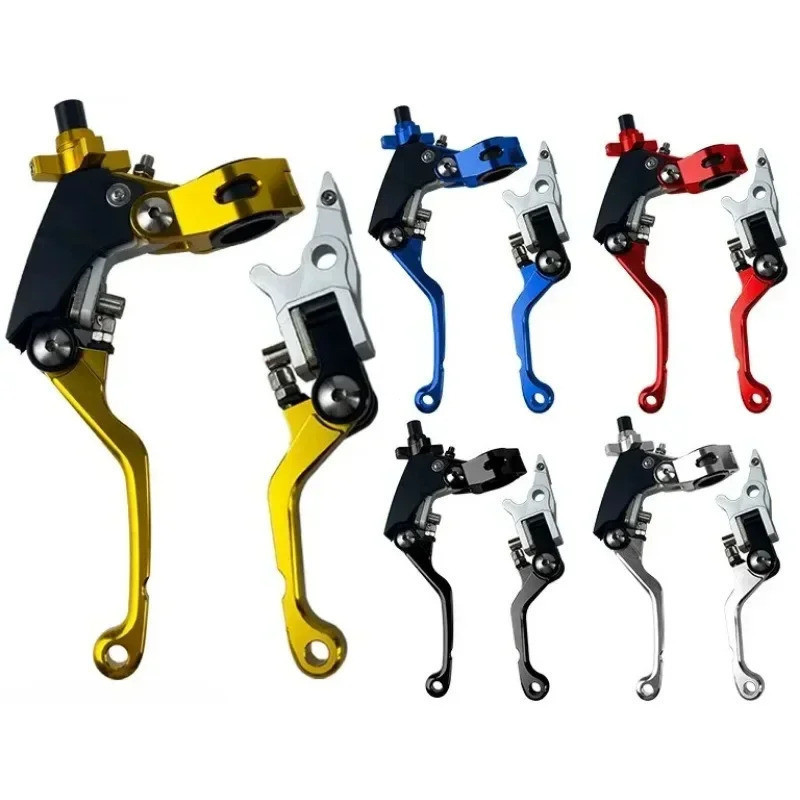 7/8 รถจักรยานยนต์จับสายเบรคคลัทช์คันโยกสําหรับ CR85 CR125 CR250 Dirt Bike Pitbike SX EXC CQR 360 CNC
