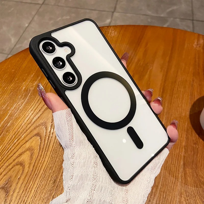 เคส For Samsung A07 A55 A56 5G A17 A06 A36 A16 A15 A35 A54 A26 S25Ultra S23 S22 S26 แบบแม่เหล็ก กันกระแทก-CXK – โปรปัง