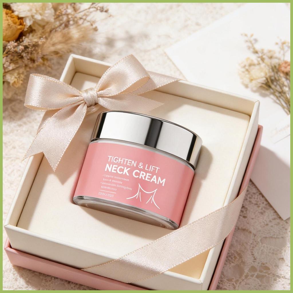 ครีมบํารุงผิวคอเพิ่มความยืดหยุ่นทุกฤดูกาล 50g ครีมให้ความชุ่มชื้นคอสําหรับผู้หญิงสําหรับการเดินทางที