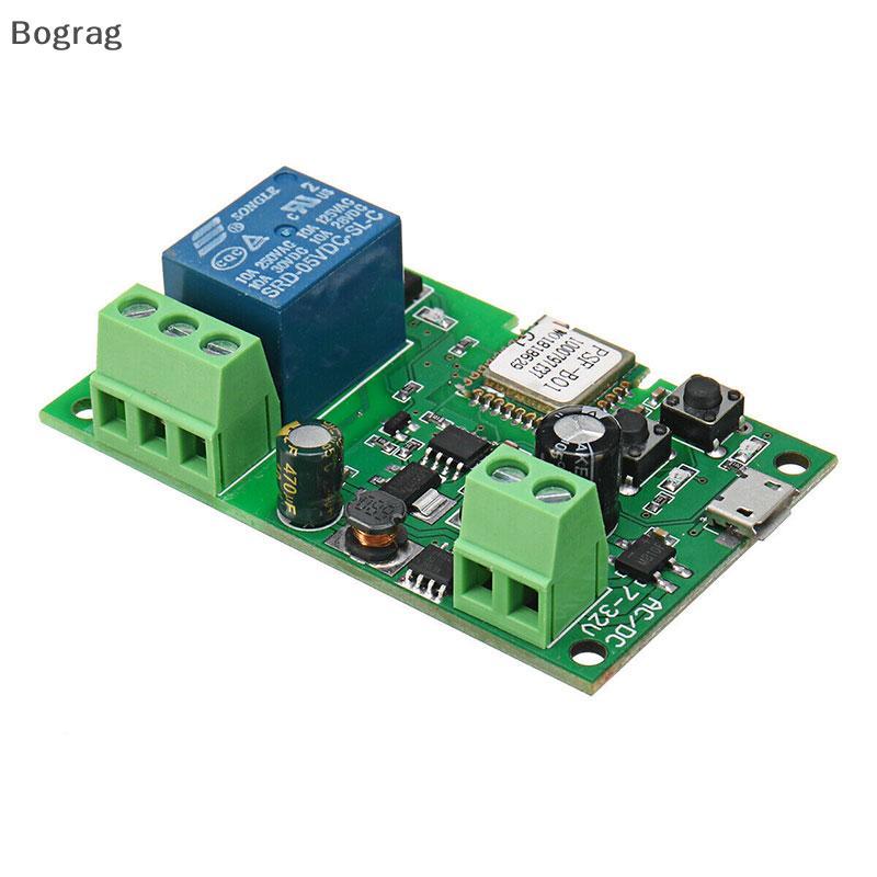 [Bogr] ที่เปิดประตู WIFI 12V สําหรับ Alexa Home iOS หรือ Android APP EWeLink Control COD