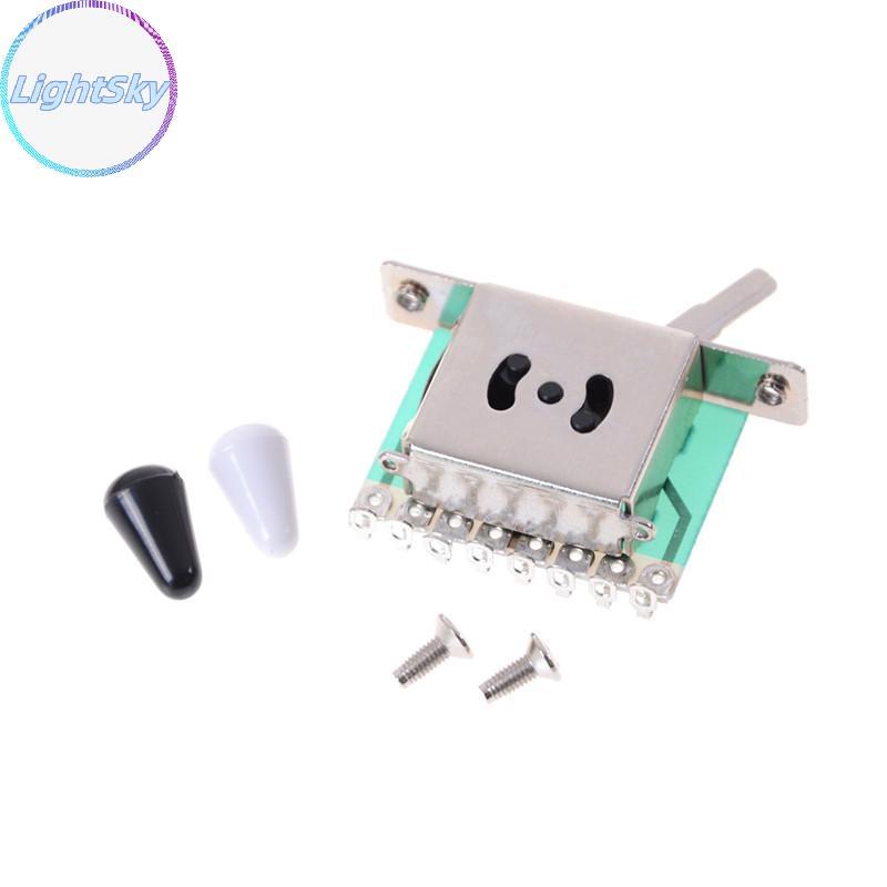 LightSky 5 Way Piup Selector Switches Toggle Leaver Switch สําหรับ Tele Strat Guitar TH