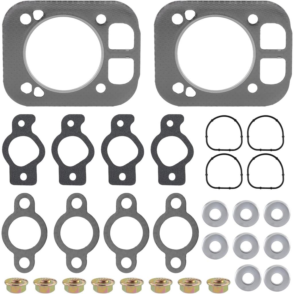 2 ชุดปะเก็นฝาสูบเครื่องยนต์ชุด 32 841 02-S ใช้งานร่วมกับ Kohler 32-841-02-S เครื่องยนต์ EKT740 EKT75