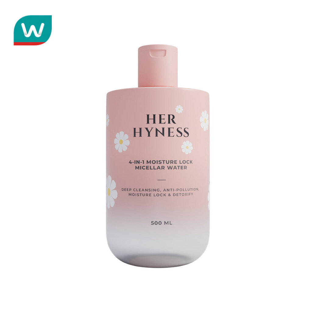 Her Hyness เฮอ ไฮเนส ไมเซลล่า วอเตอร์ โฟร์ อิน วัน มอยส์เจอร์ ล็อค 500 มล.