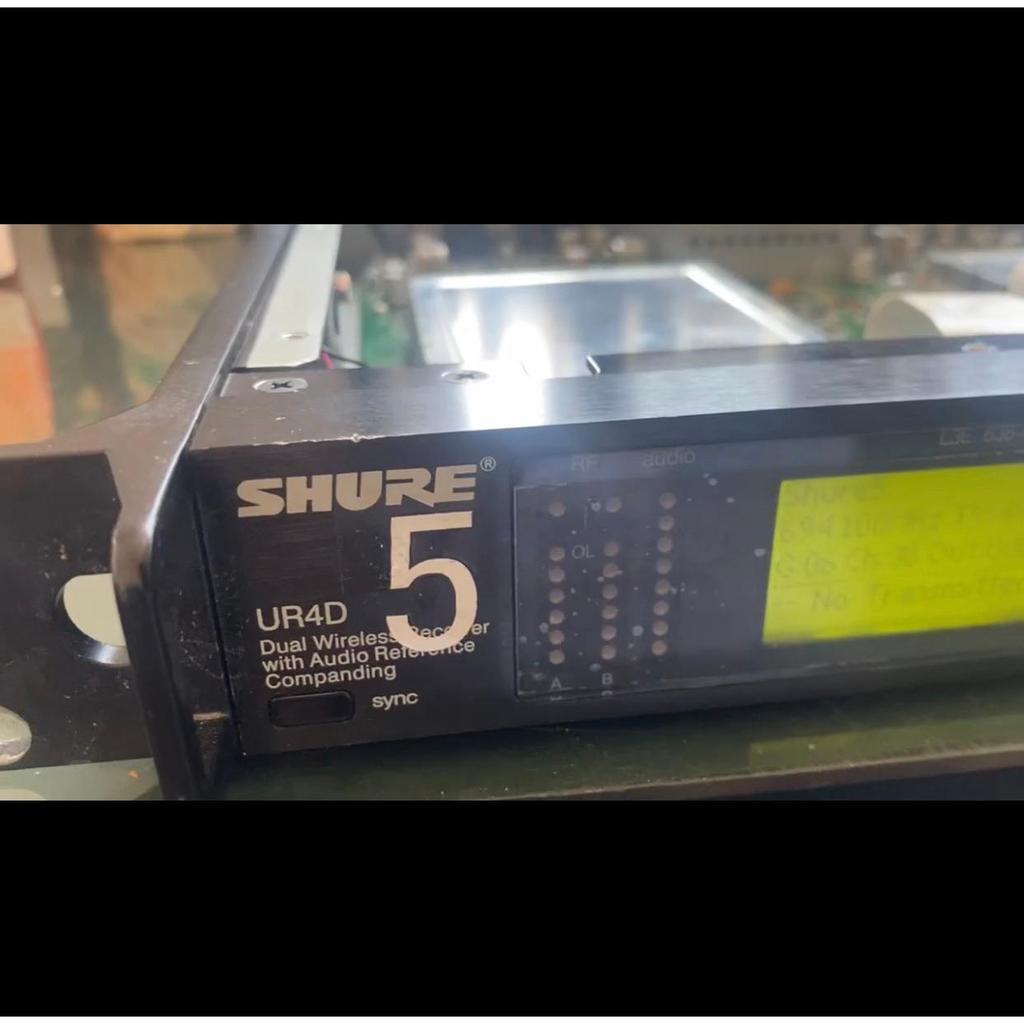 Shure/Shure SLX4 เครื่องรับสัญญาณซ่อมไมโครโฟนดิจิตอลไร้สายซ่อมมืออาชีพ SLXD