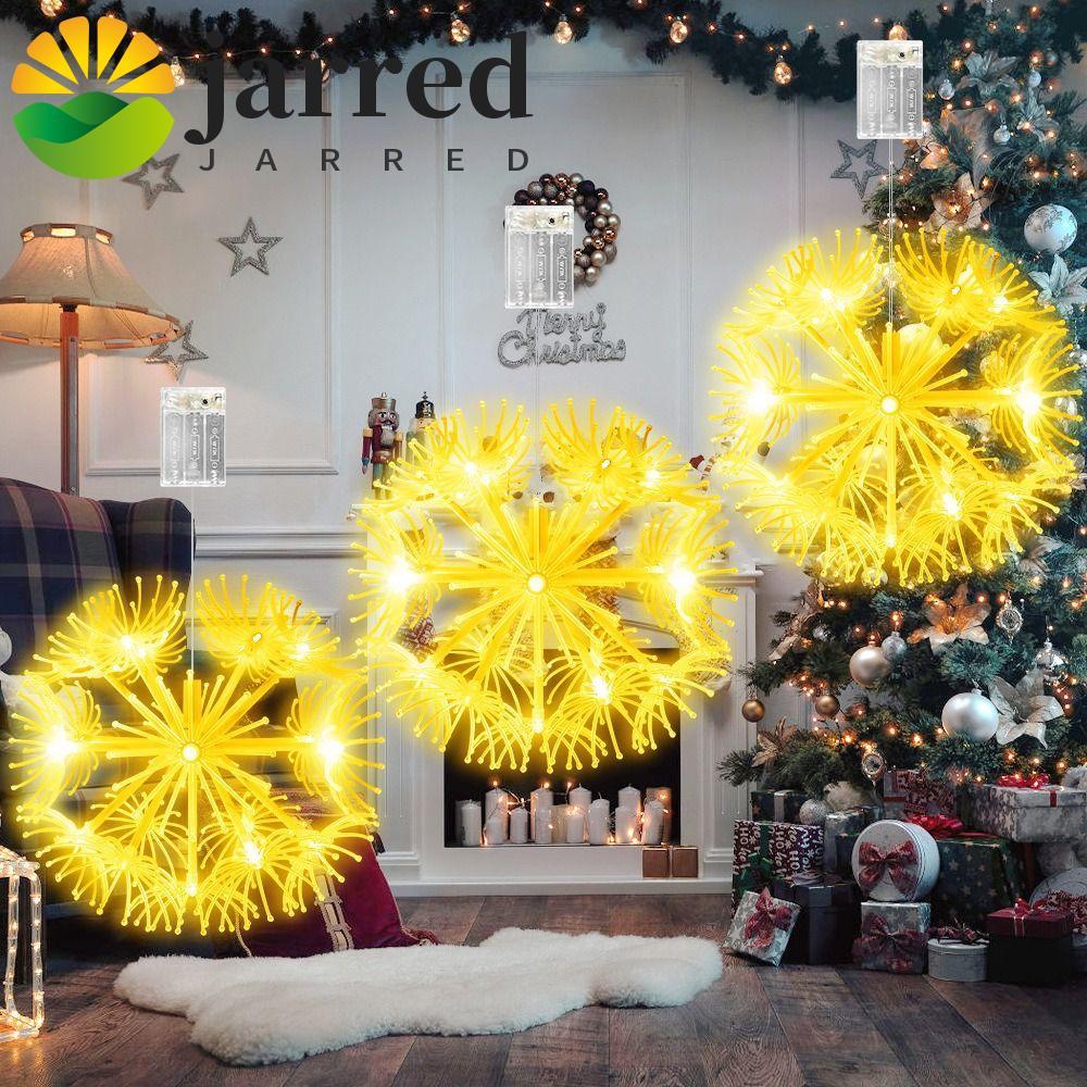 JARRED LED แขวนโคมไฟระย้า, 19LED IP44 พลังงานแสงอาทิตย์จี้โคมไฟ,เทศกาลตกแต่งบรรยากาศประหยัดพลังงานรี