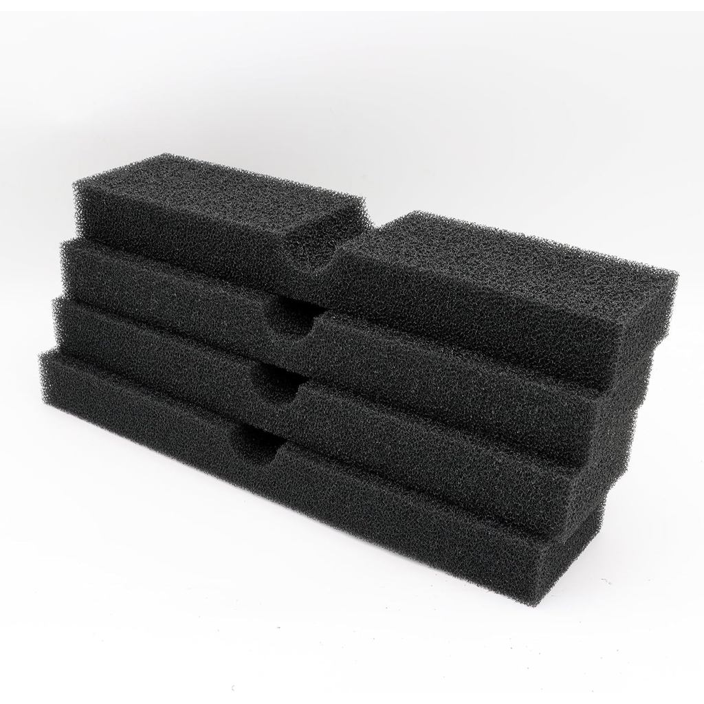 เปลี่ยนแผ่นกรองโฟมฟองน้ําเหมาะสําหรับ FX4/FX5/FX6, Aquarium Fish Tank Bio Sponge Foam Filter (4 ชิ้น
