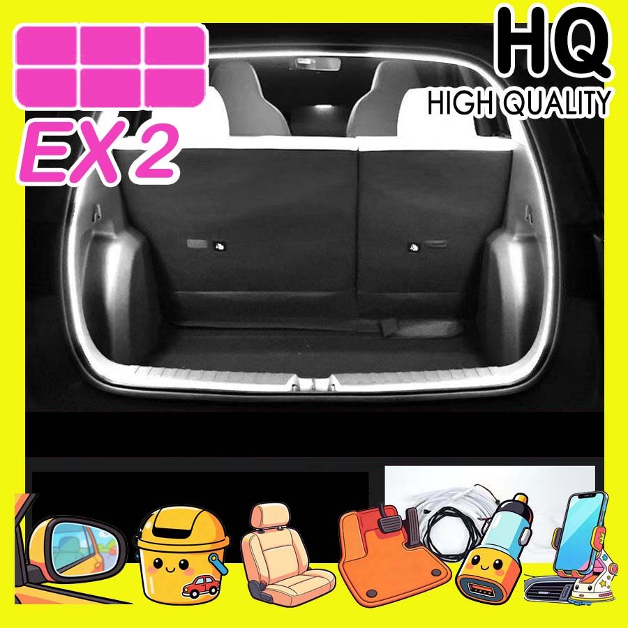 [READY]GEELY EX2 MAX EV Trunk ambient lighting Body kit geely ex2 pro Car decoration accessories T3N