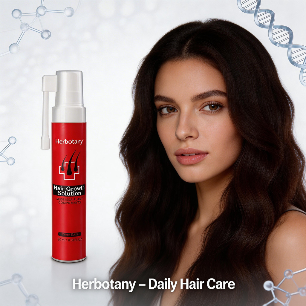 Herbotany Scalp essence Rogaine  Hair Growth Serum Improvement of baldness เซรั่มลดผมร่วง   เซรั่มฟื