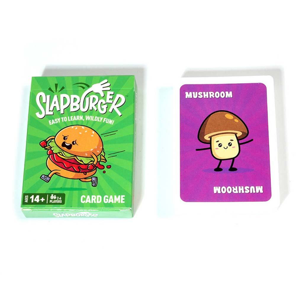 Slapburger - Fun Family Games for Game Night Card Games for Kids