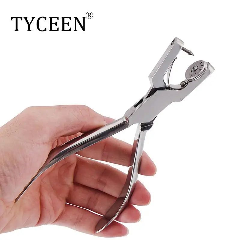 Dental Dam Hole Puncher คีมสําหรับทันตแพทย์ Perforator ยางจัดฟันเครื่องมือ Dam คลิป