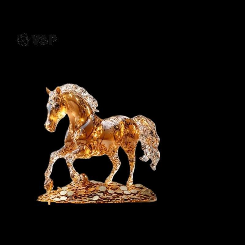 [V&P-t] Horses 2D Flat Acrylic Stand Table Decoration,Home,Off,room,Studio,Desktop Ornament Sign Kit