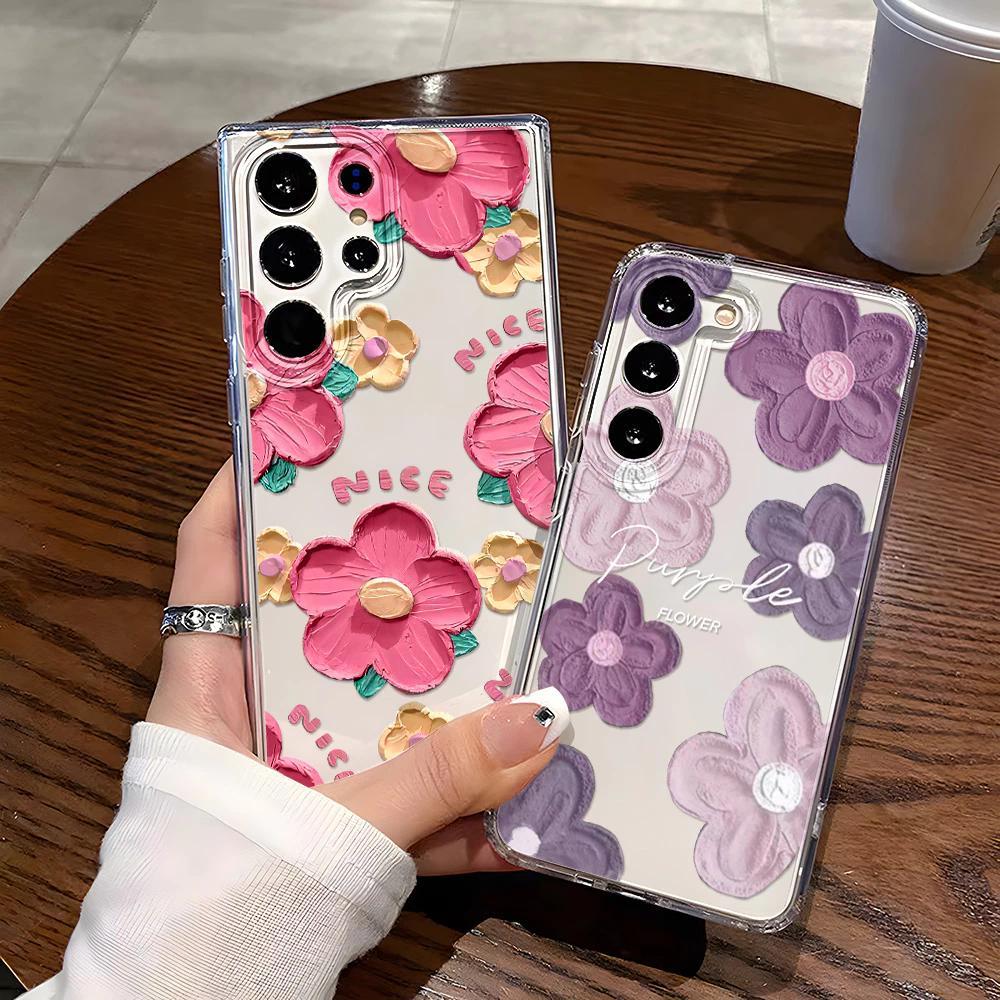 TPU เคส for Samsung A07 A57 A17 A56 5G A37 A36 A55 A26 A05S A16 A06 A54 A05 A35 A22 A15 A23 A53 A12 A14 S25 S24 S26Ultra