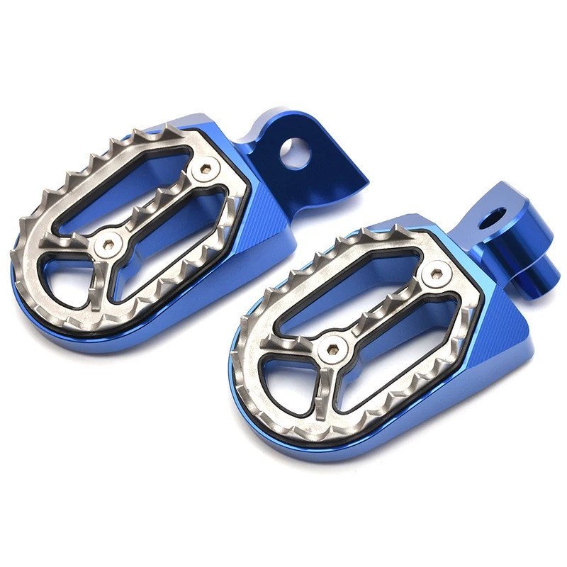 กว้างพักเท้าเท้าหมุดขั้นตอนสําหรับ Yamaha YZ65 YZ85 YZ125 YZ125X YZ250 F/FX/X YZ450F/FX WR250F WR450