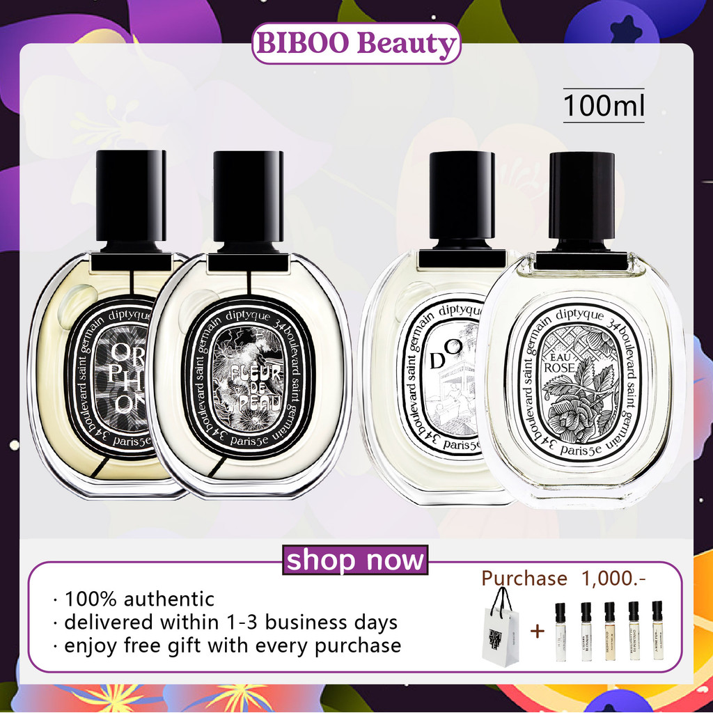 🖤 Diptyque 🖤 Fleur De Peau Orpheon Eau Rose Tam Dao DOSON Eau de Parfum 75/100ml