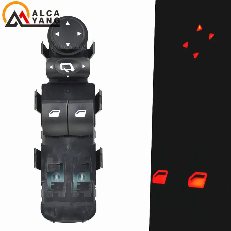 HL NEW Window lifer switch คนขับด้านข้าง 6554.HC 6554HC สําหรับ Citroen C4 2004-2010