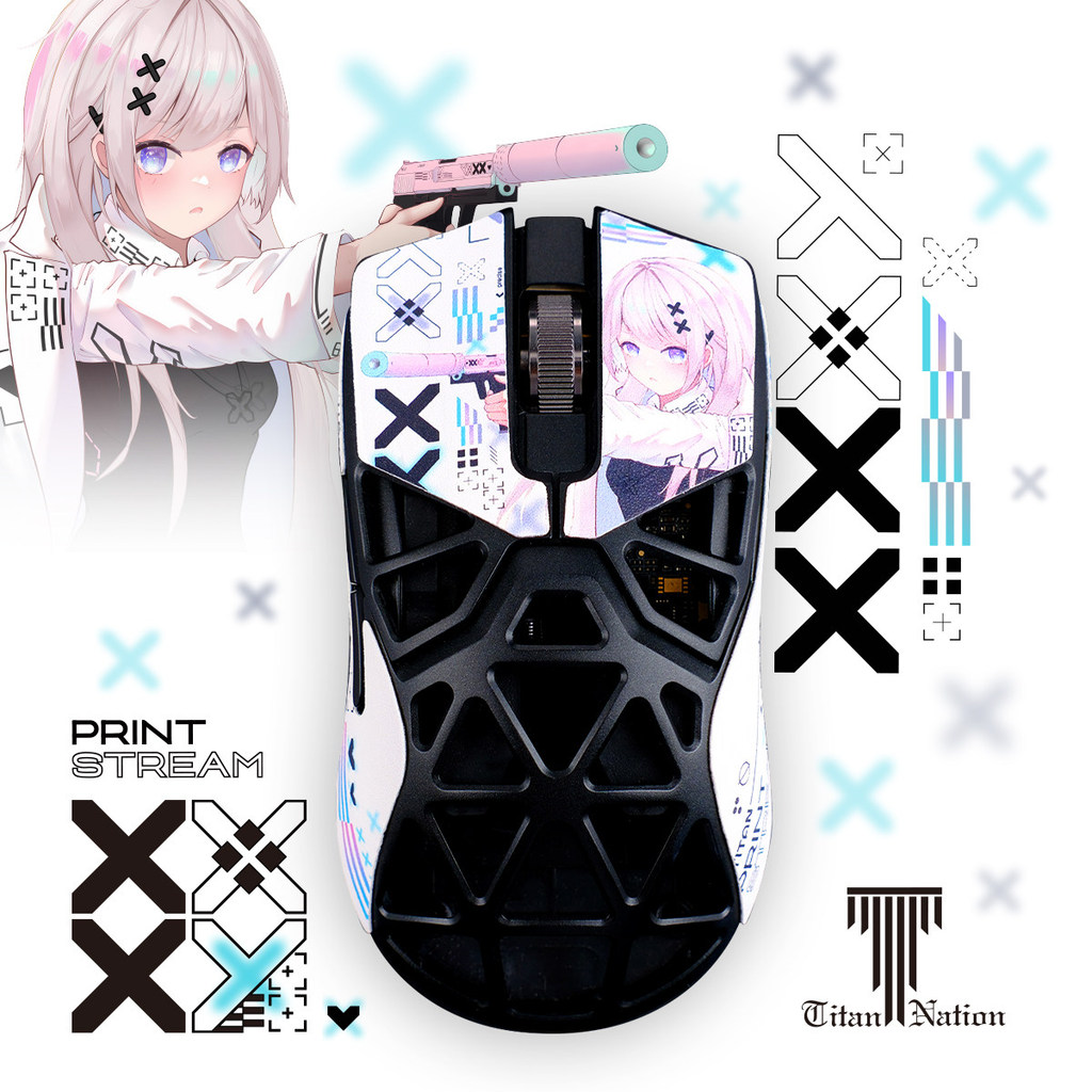 Titan Country เหมาะสําหรับ Razer Viper minise Titan Skin Mouse สติกเกอร์กันลื่น Viper V2 Viper v3 สต