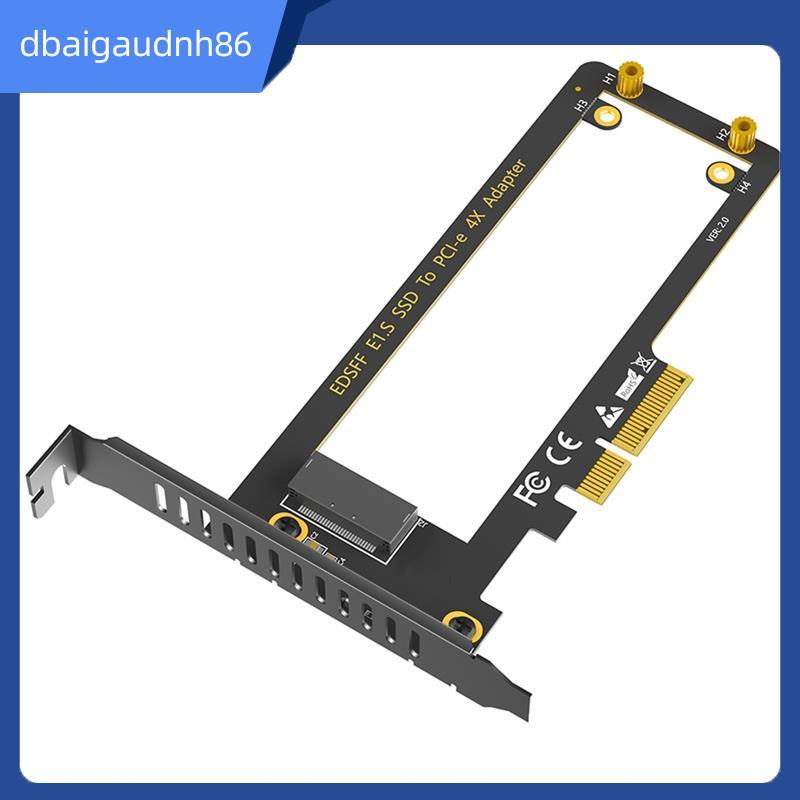 READY STOCKPCI-E 4.0 4X to NVMe Adapter EDSFF E1.S SSD ถึง PCI-E 4X NVMe อะแดปเตอร์ GEN-Z EDSFF 9.5 