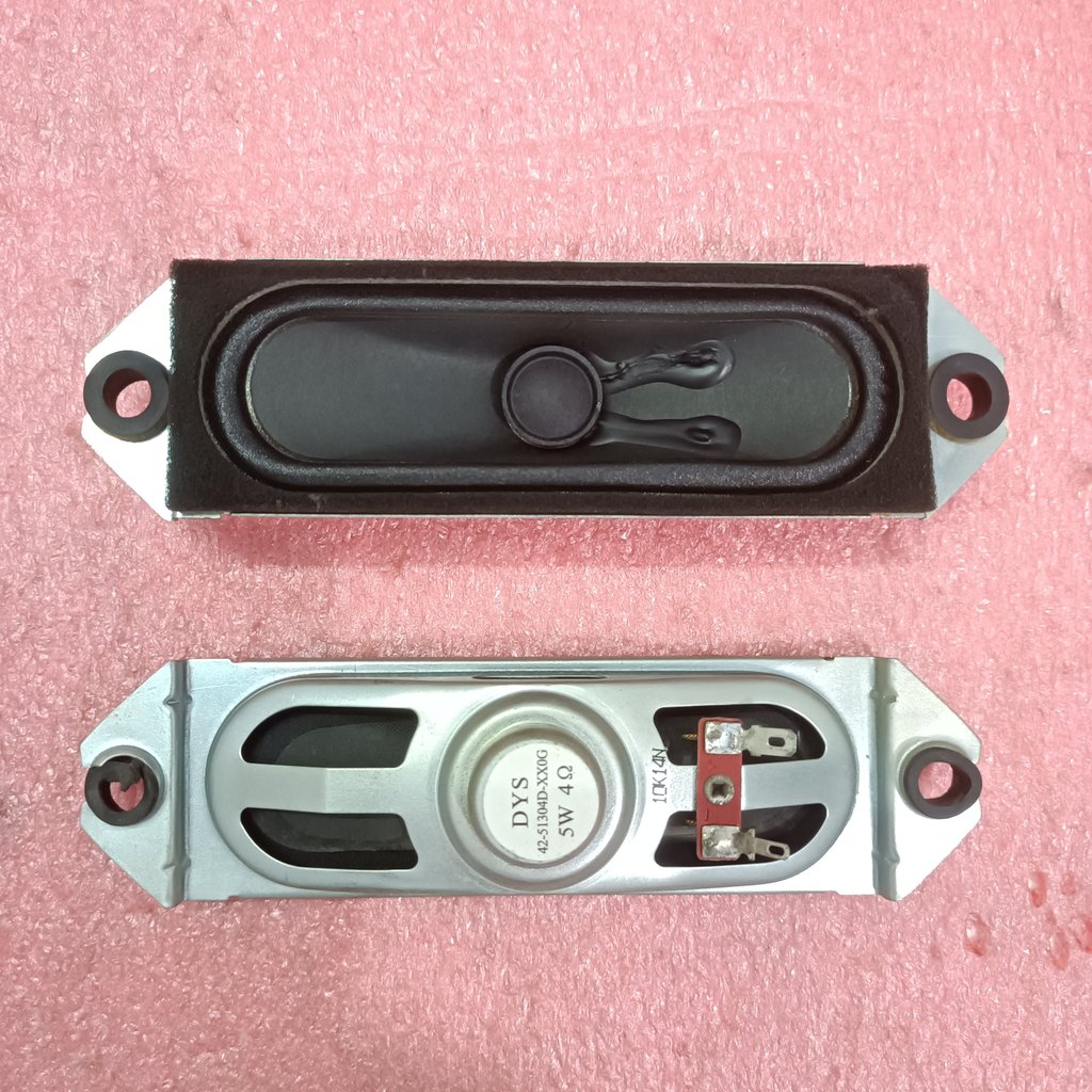 เหมาะสําหรับ TCL L37E9 ลําโพงทีวี 42-51304D-XX0G ลําโพง 5W4 Ou หนึ่งคู่ราคารู 15 ซม.