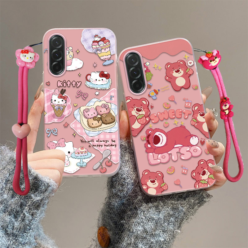 เคส Samsung a36 5G เคส Samsung a56 5G เคสโทรศัพท์ป้องกันการหล่นน่ารัก