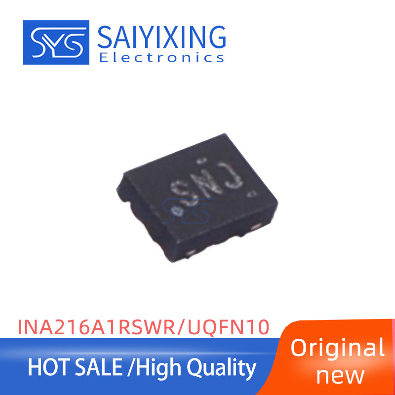 5pcs ใหม่ INA216A1RSWR IC SNJ บรรจุภัณฑ์ UQFN10 Single Current Sensor Amplifier INA216A1
