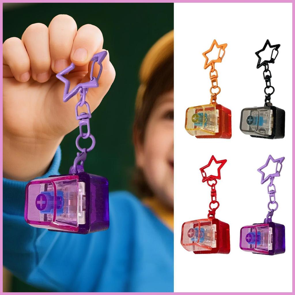 คีย์บอร์ด Fidget Clicker Light-up Star-Design ปุ่มคีย์บอร์ด Fidget Clicker สําหรับห้องเรียนโรงเรียนท