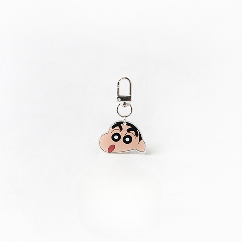 MISSKOI การ์ตูน Crayon Shin-Chan Xiaobai พวงกุญแจน่ารักนักเรียนกระเป๋านักเรียนจี้อะนิเมะกระเป๋าดินสออุปกรณ์เสริมขนาดเล็ก All-Match ราคา ถูกที่สุด ดีลบีเคเค แกลเลอรีภาพที่ 9