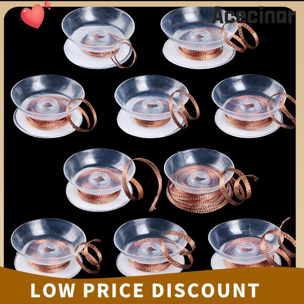 ACECINAR Desoldering Braid Tape Tool BGA ซ่อมทําความสะอาด Soldering Wick