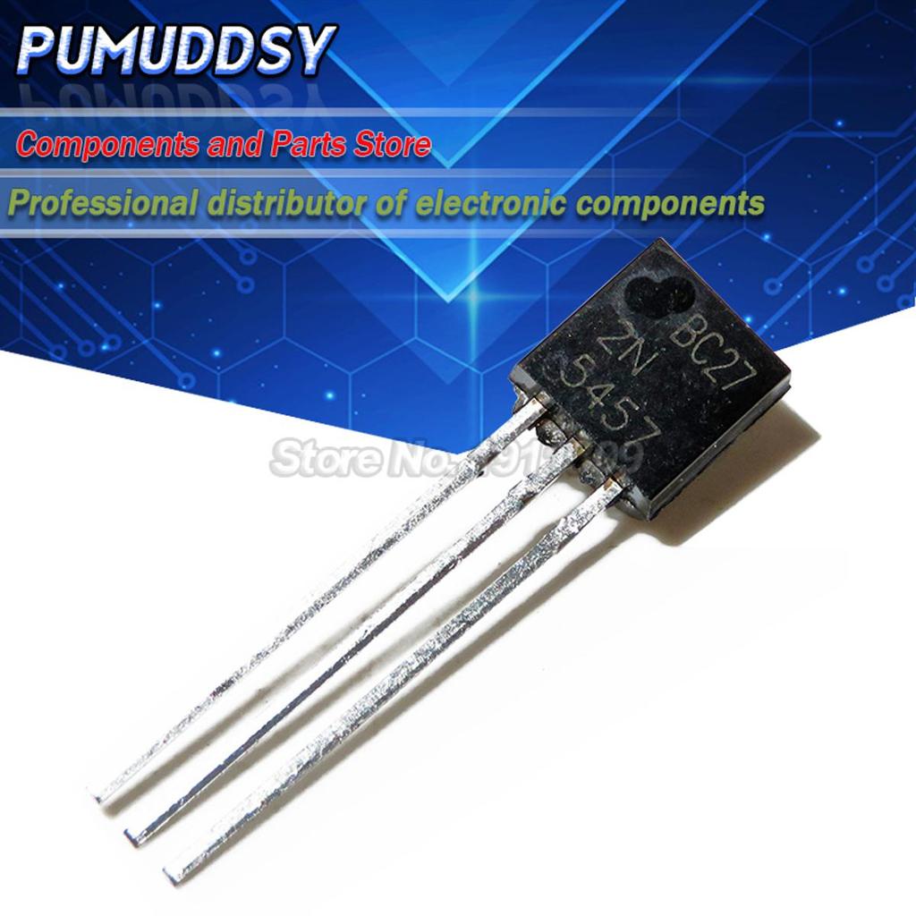 10PCS 2N5457 2N5457G TO-92 JFET N-Channel ทรานซิสเตอร์ IC
