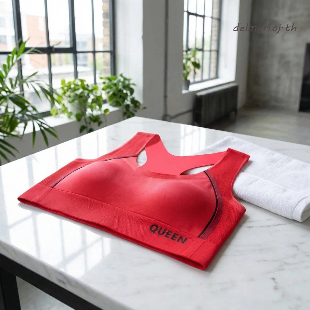 DELMER1OJ Wireless U Bra กันกระแทกดี อ่อนโยนต่อผิว ลดการหย่อนคล้อย เหมาะสำหรับสวมใส่วันdaily wear