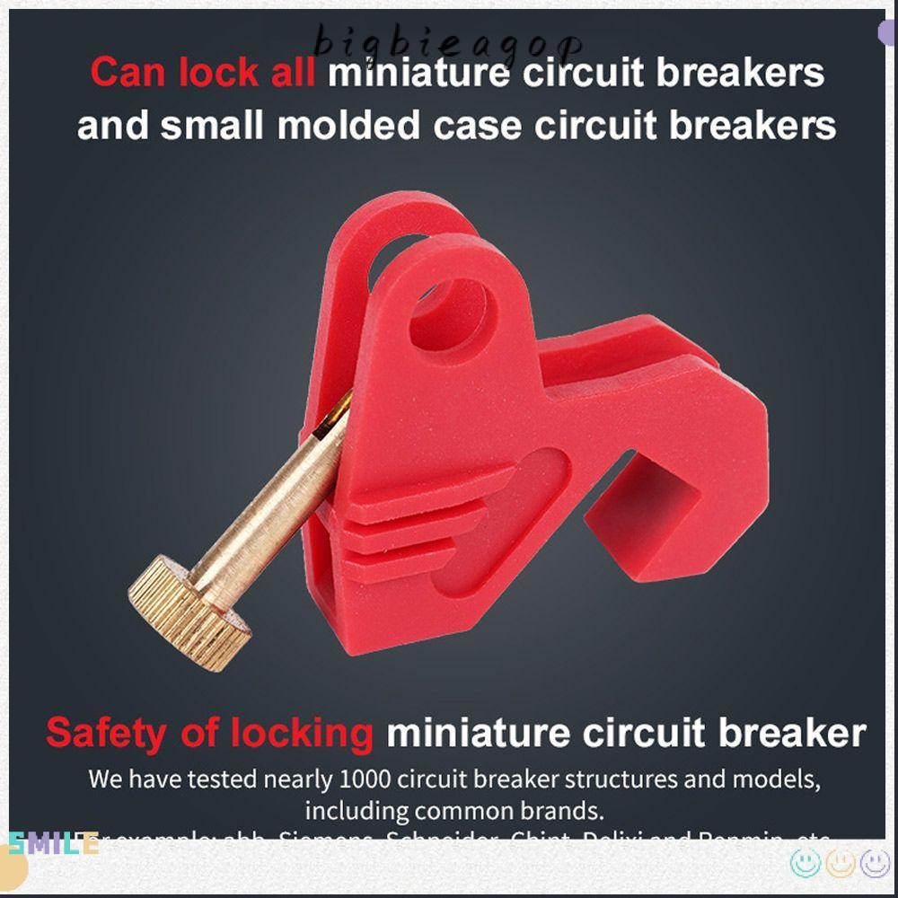 BIGBAJAGOP Lockout Universal ทนทานทองแดง Circuit Breaker Lockout