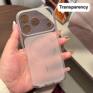 เคสมือถือ for iPhone 13 11 16 Pro Max Case iPhone 11 12 14 15 17 Pro Max 13 14 Pro ใสและโปร่งแสง หน้าต่างบานใหญ่
