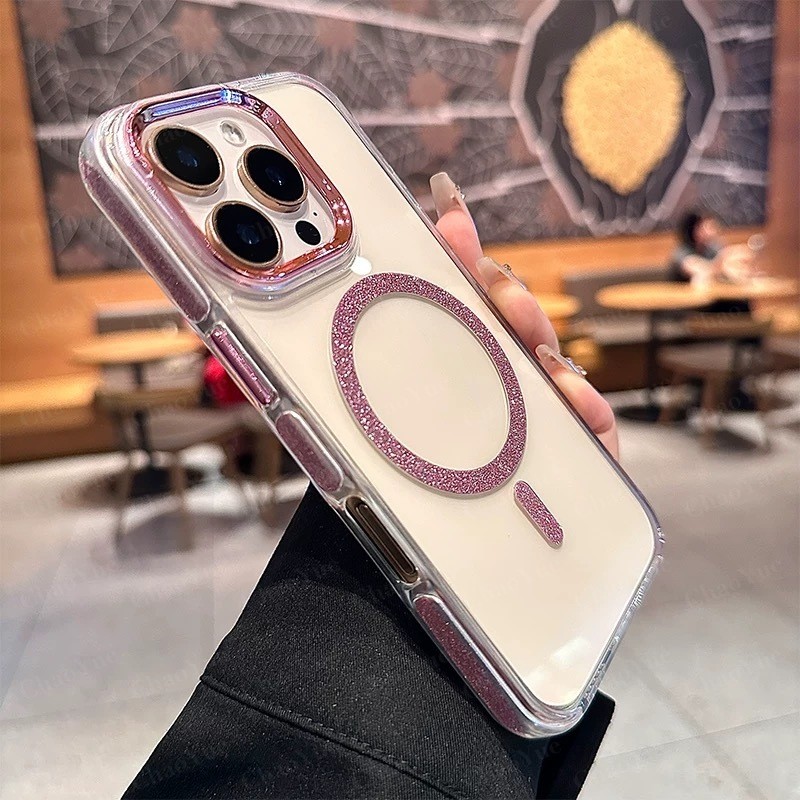 เคสโทรศัพท์โปร่งใสสำหรับ iPhone 15 14 13 12 11 16 17 Pro รูปที่ 7