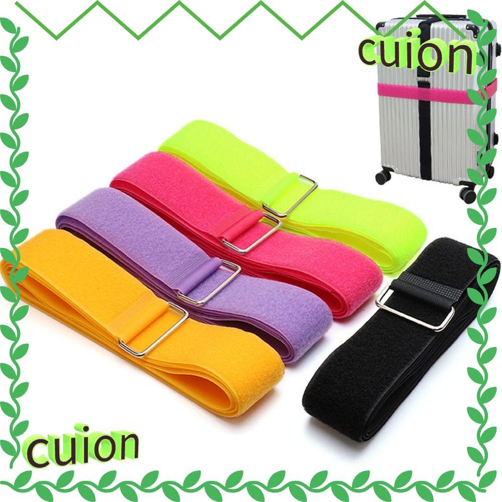 CUION1413 กระเป๋าเดินทาง Elastic Band, Fixed Tying Rope กระเป๋าเดินทาง Safe Straps, Baggage Suitcase Protective Straps Anti-lost Adjustable Baggage Belts Travel Accessories