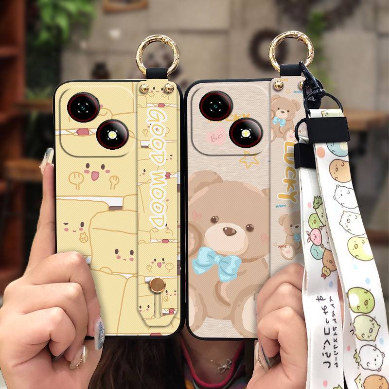 แหวนกันน้ําเคสโทรศัพท์สําหรับ ZTE Blade A35E ที่วางโทรศัพท์ออกแบบแฟชั่นน่ารัก Anti-knock ทนทาน Soft 